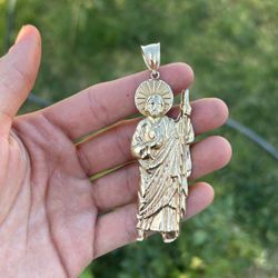 14k San Judas Pendant