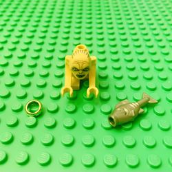 Lego Lord of the Rings Gollum Minifigure Narrow Eyes with Accessories #79000