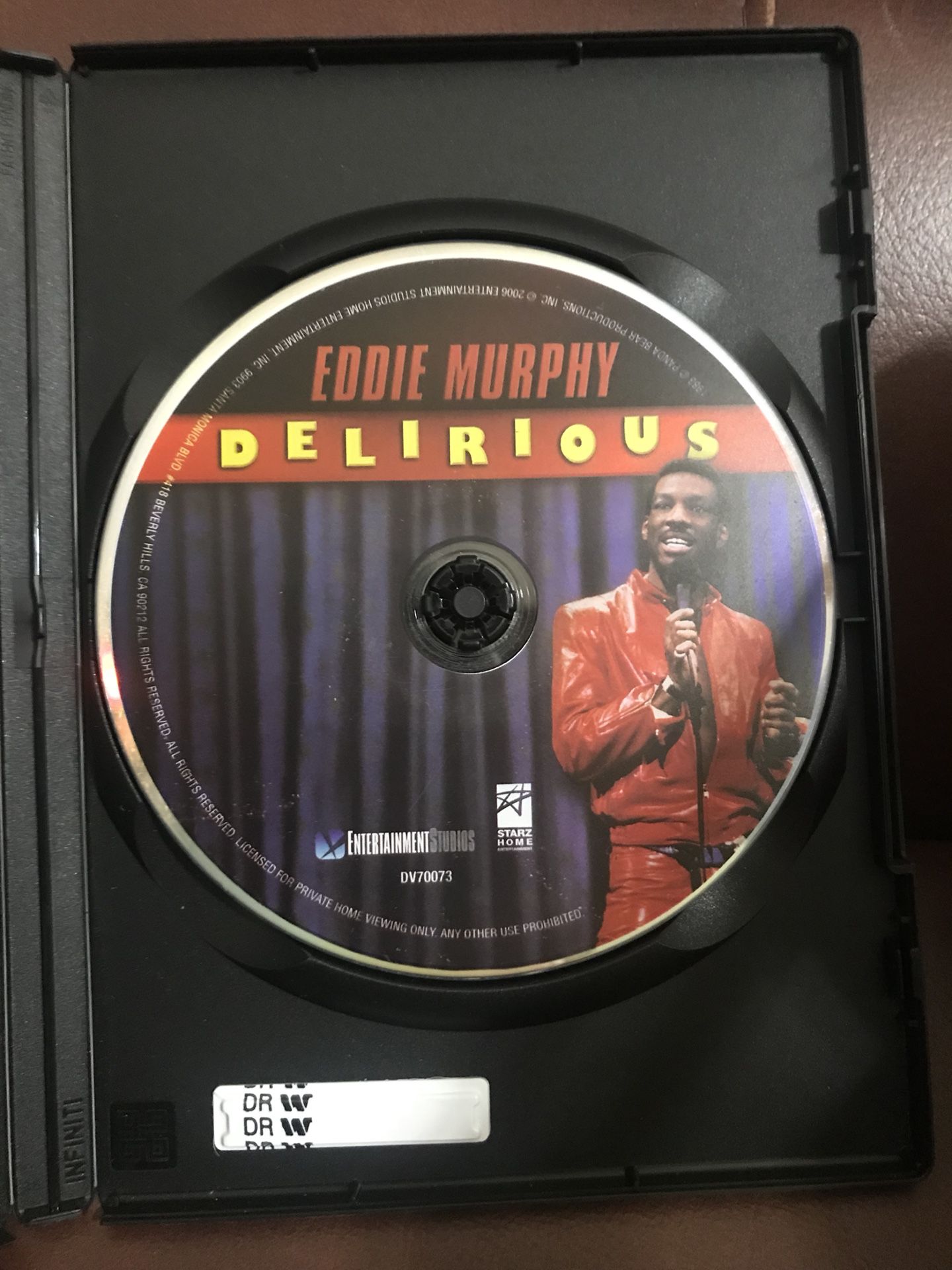 2006 Eddie Murphy Delirious stand up comedy dvd. Very good condition