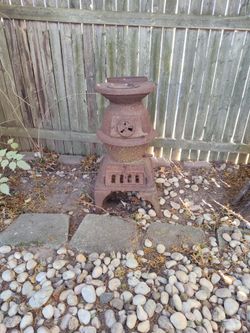 Antique Pot Belly Stove 