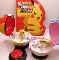 Pokémon Surprise Attack Game and Meet Pikachu Book -Used-