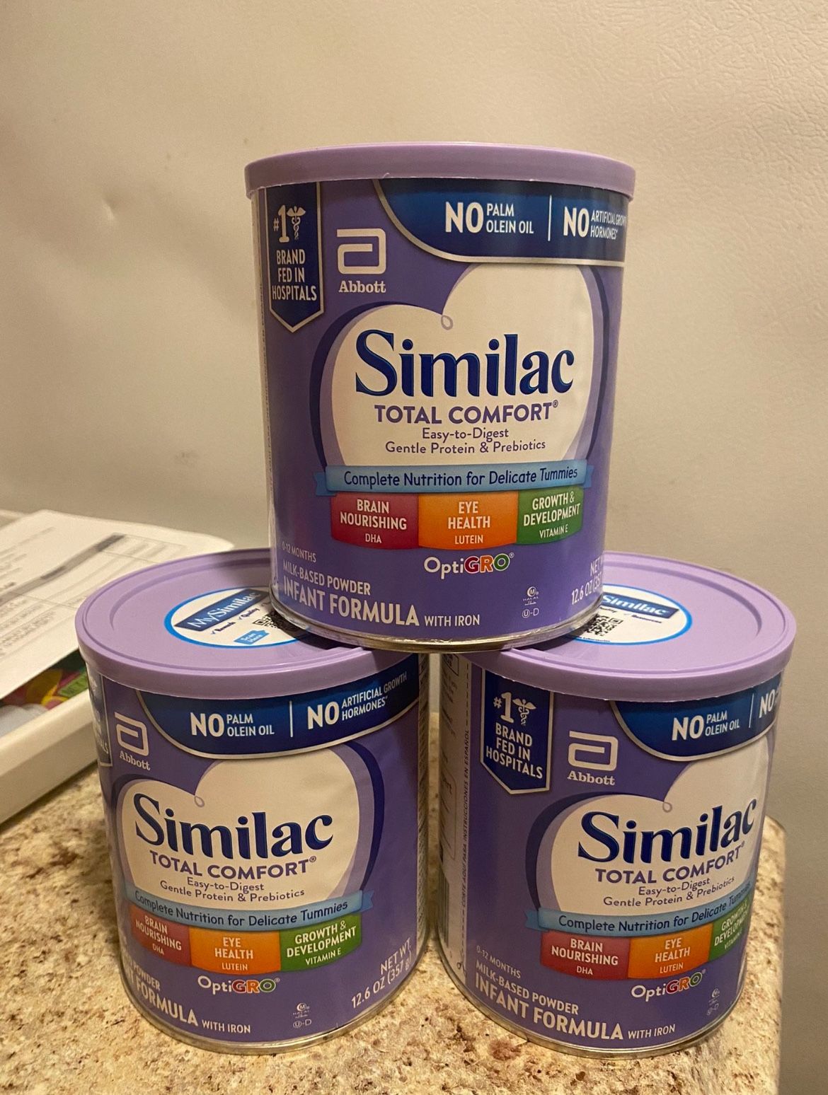 13 Similac Total Comfort Cans
