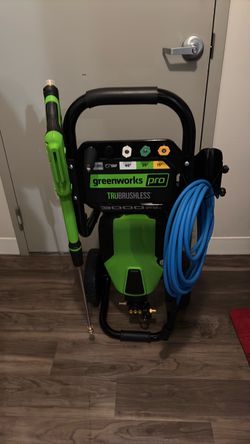 Green works Pro 3000max psi Pressure washer