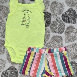 New Carter’s 6 Months  Baby Girl Outfit 