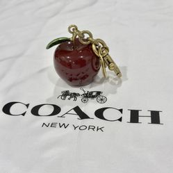 big apple coach charm