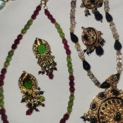High End Costum Indian Jewelry Sets