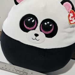 Brand New Ty "Squish-a-Boo" Panda Plushy