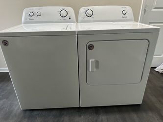 Amana washer and dryer set