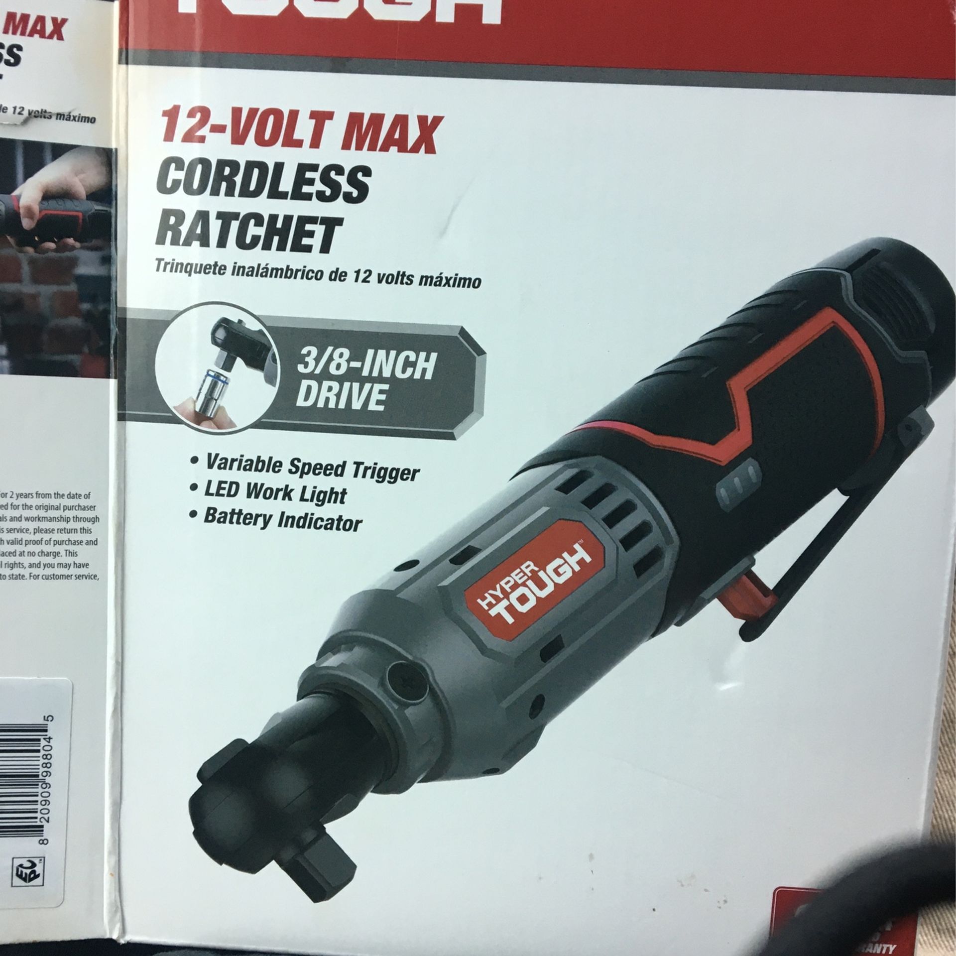 12-volt Max Cordless Ratchet