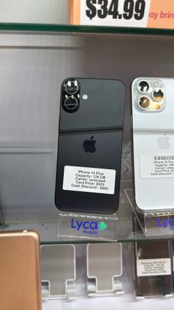 iPhone 16 Plus 128GB Unlocked 