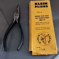 Vintage Klein Pliers 303-6 