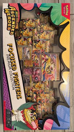 Pokémon ascended heroes focused fighters premium collection