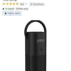 Pure Enrichment Air Purifier $25