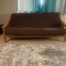 Full Size Futon Frame And mattress 