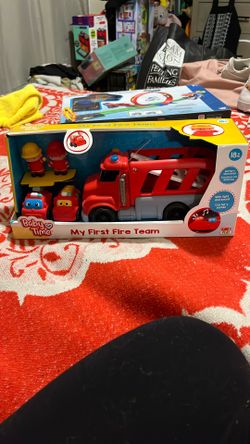 baby time my first fire team kids toy