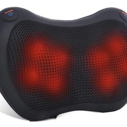 AERLANG Shiatsu Pillow Back and Neck Massager with Heat for Whole Body - NWT