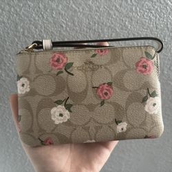 Coach zip around wallet 