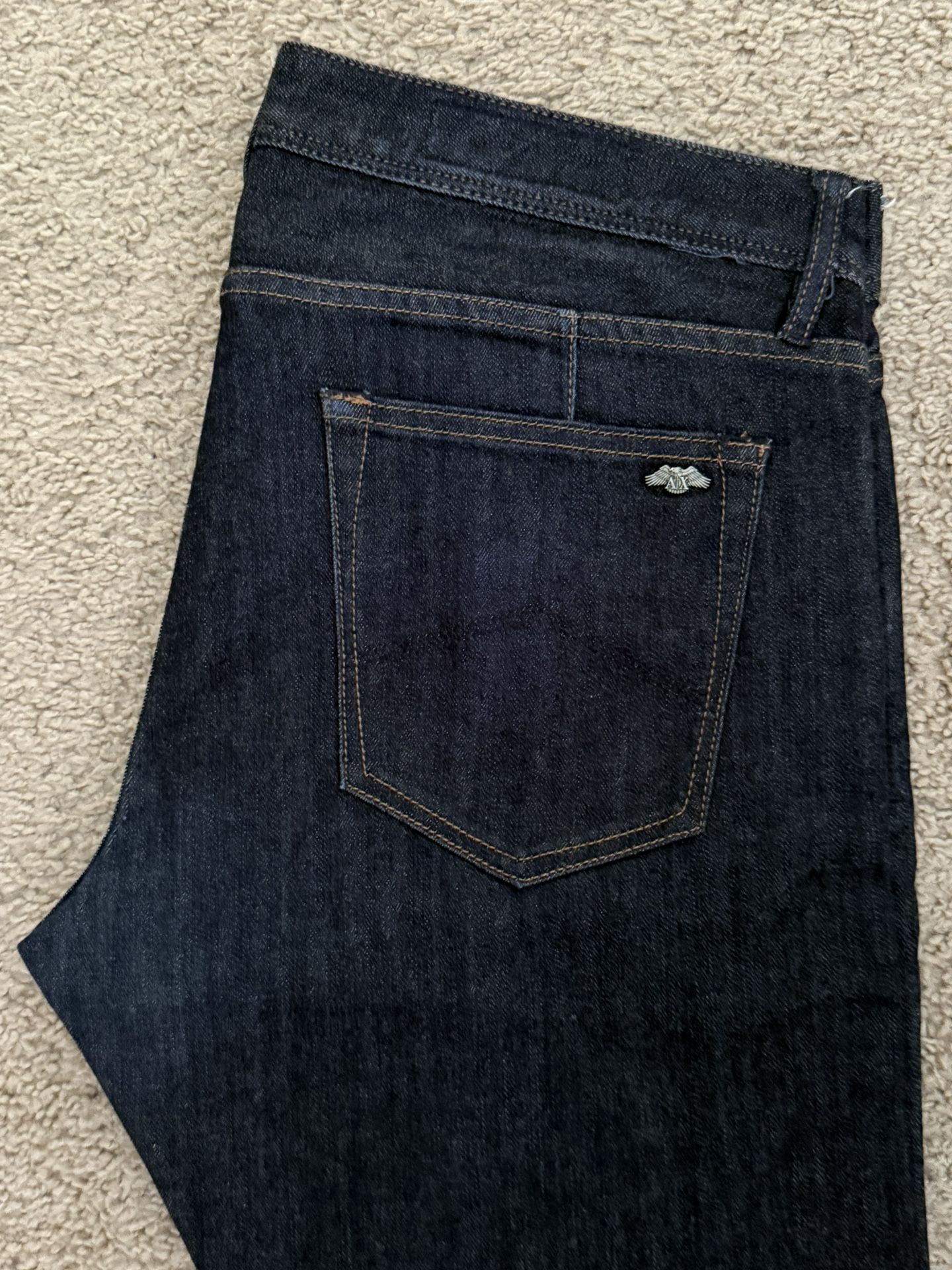 ARMANI EXCHANGE JEANS SKINNY NY MILAN MEN BLUE