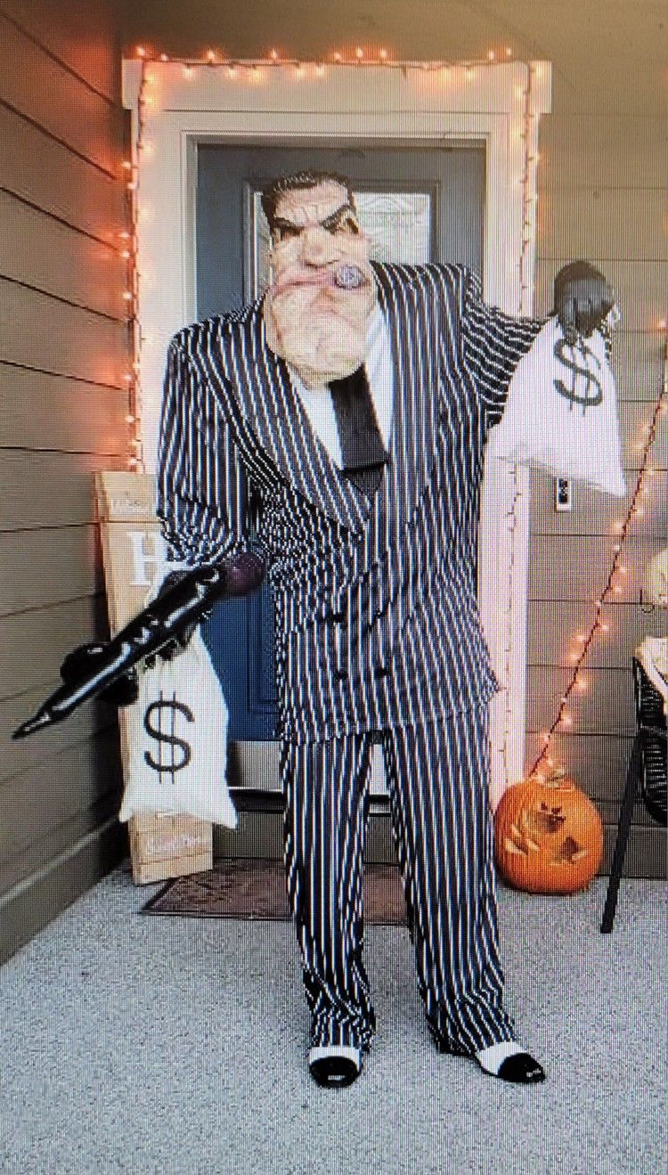 Gangster Halloween Outfit Full