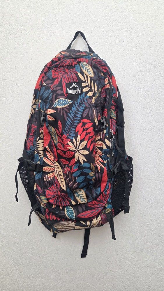 Venture Pal 40L Lightweight Packable Travel Hiking Backpack, Daypack Leaves