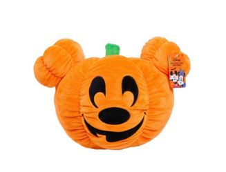 Disney Halloween Mickey Mouse Pumpkin Plush Pillow