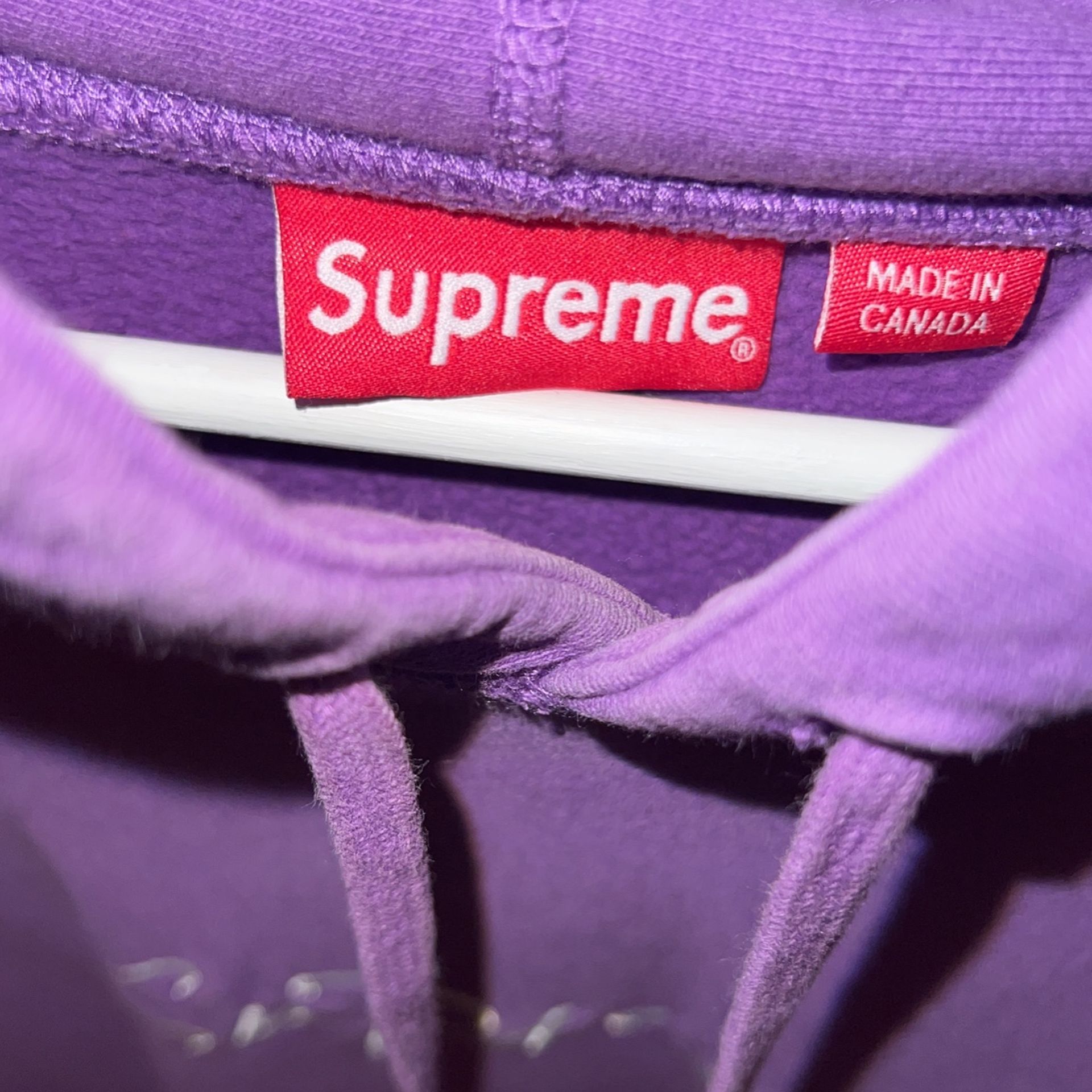 Purple Supreme Hoodie 