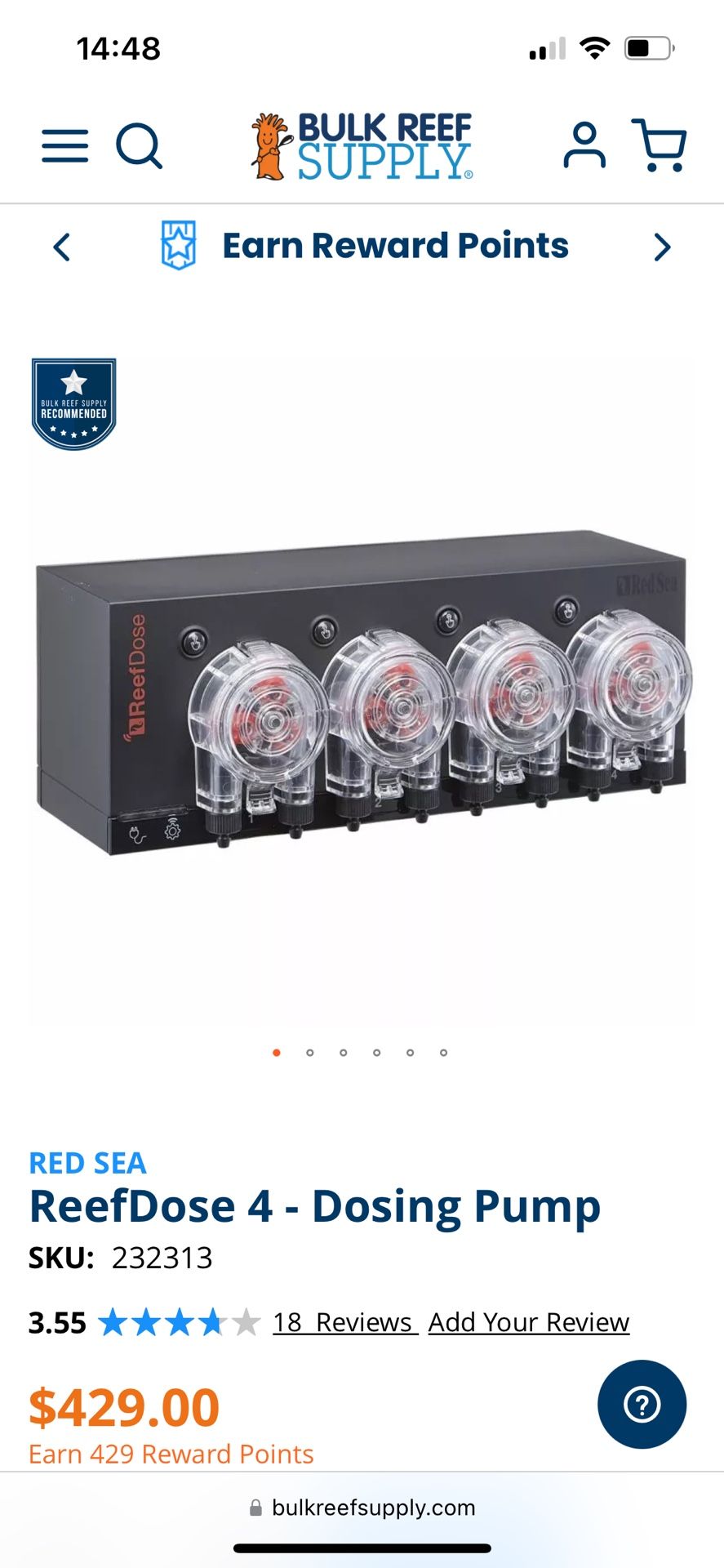 Redsea ReefDose 4 BNIB