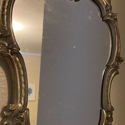 Antique Gold Mirror 