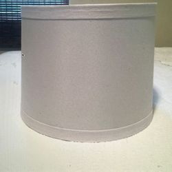 White Drum Lampshade