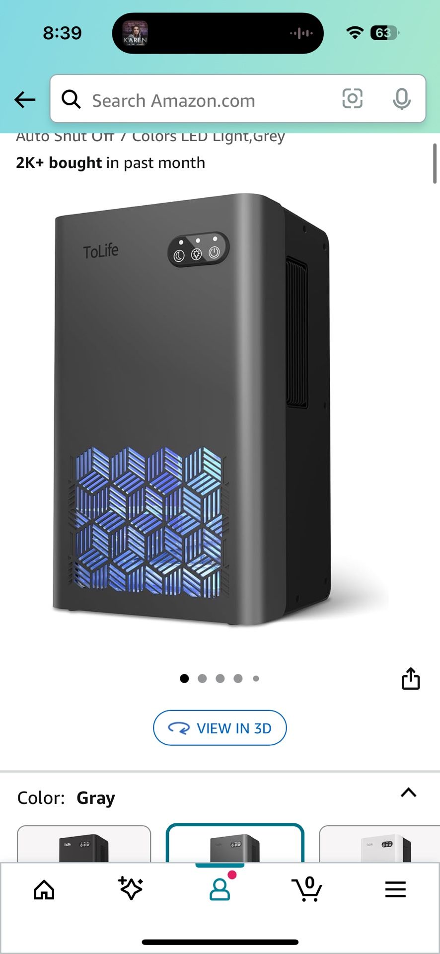 Room Dehumidifier