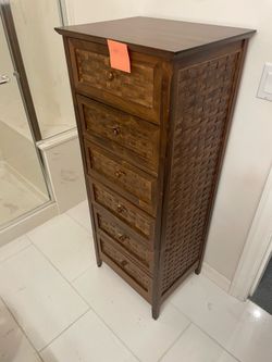 Wood Lingerie bathroom dresser