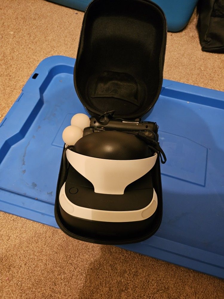 Playstation Vr  And Ps4 Console 