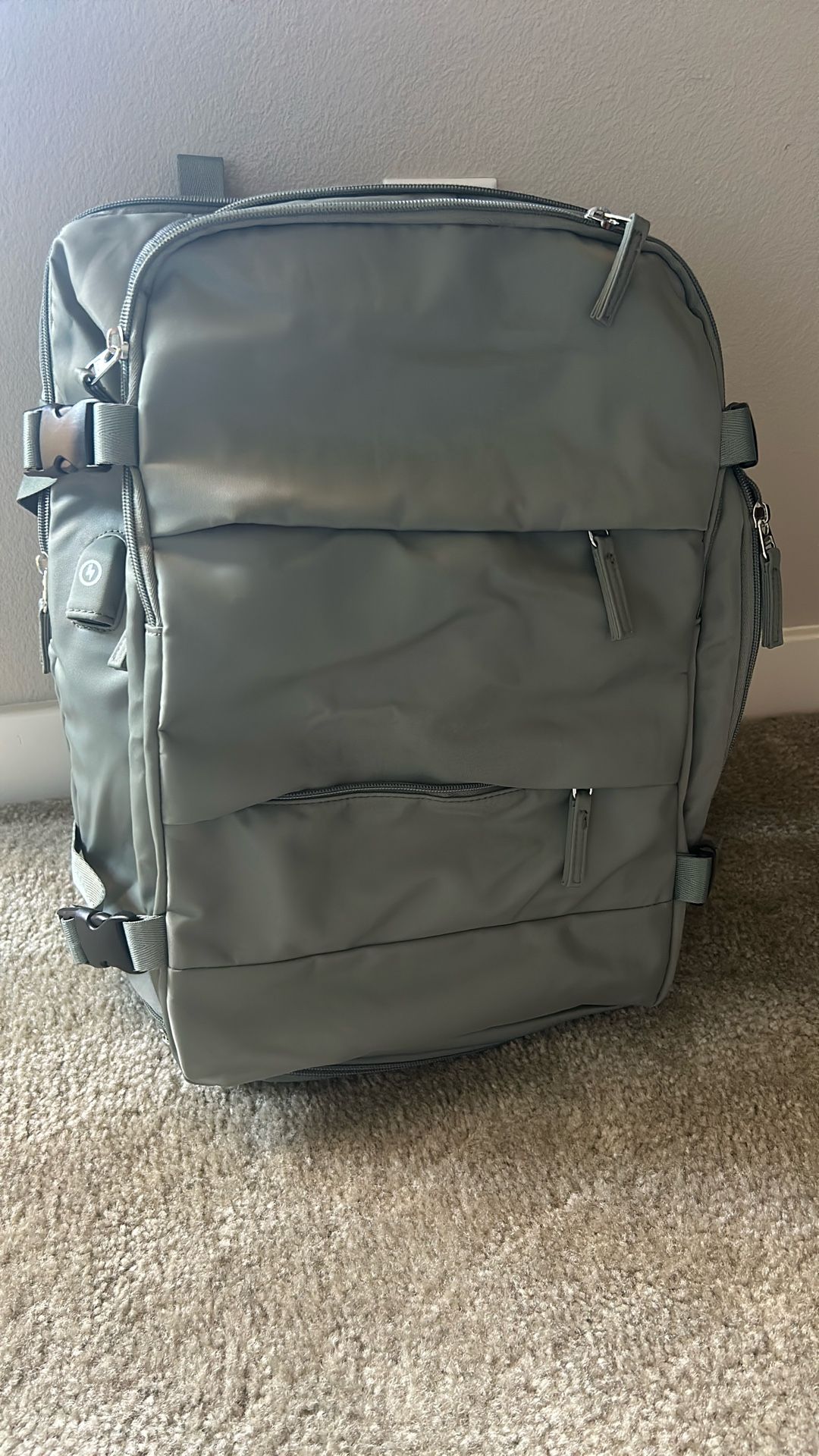 coofay Travel Backpack For Women Men Airline Approved Carry On Backpack Flight Approved Waterproof Sports Luggage Backpack Casual Daypack Small Hiking