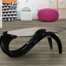 Coffee Table Black Glossy