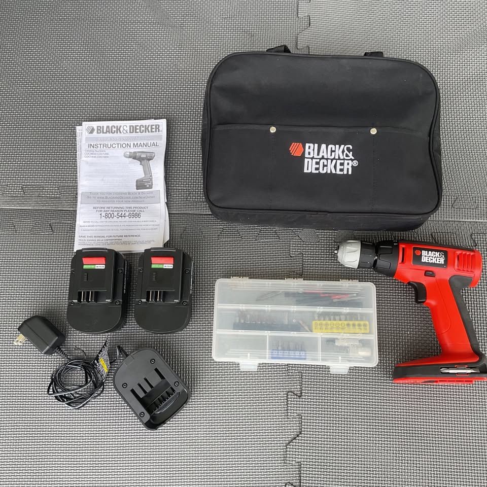 Black & Decker GC1440 Cordless Drill 10mm (~3/8”) 14.4V