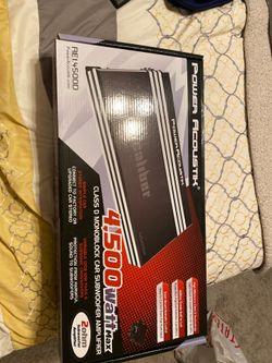 Power acoustik amp