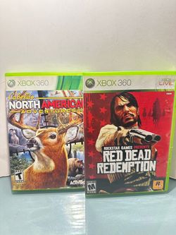 Xbox 360 Game Bundle – Red Dead Redemption & Cabela's