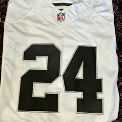 NIKE OAKLAND RAIDERS MARSHAWN LYNCH JERSEY 24. SIZE 48 NFL PLAYERS 