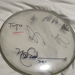 14’ Signed Toto Tom Drum 