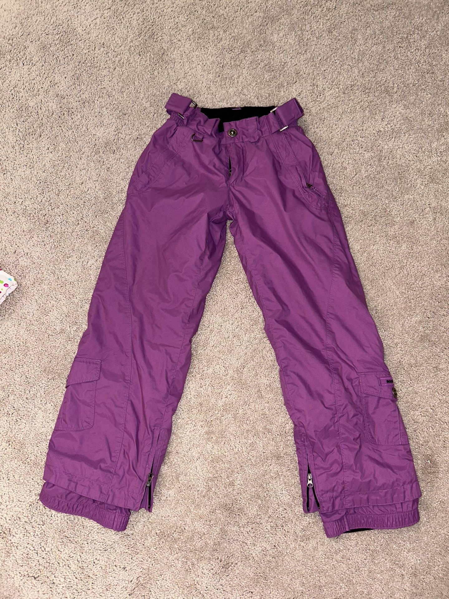 Sz 8 Body glove Snow Ski Pants Purple Girls