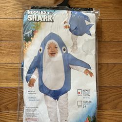 Brand New Baby Shark Nipper the Shark Great White Shark Infant Costume 18.5-23LBS