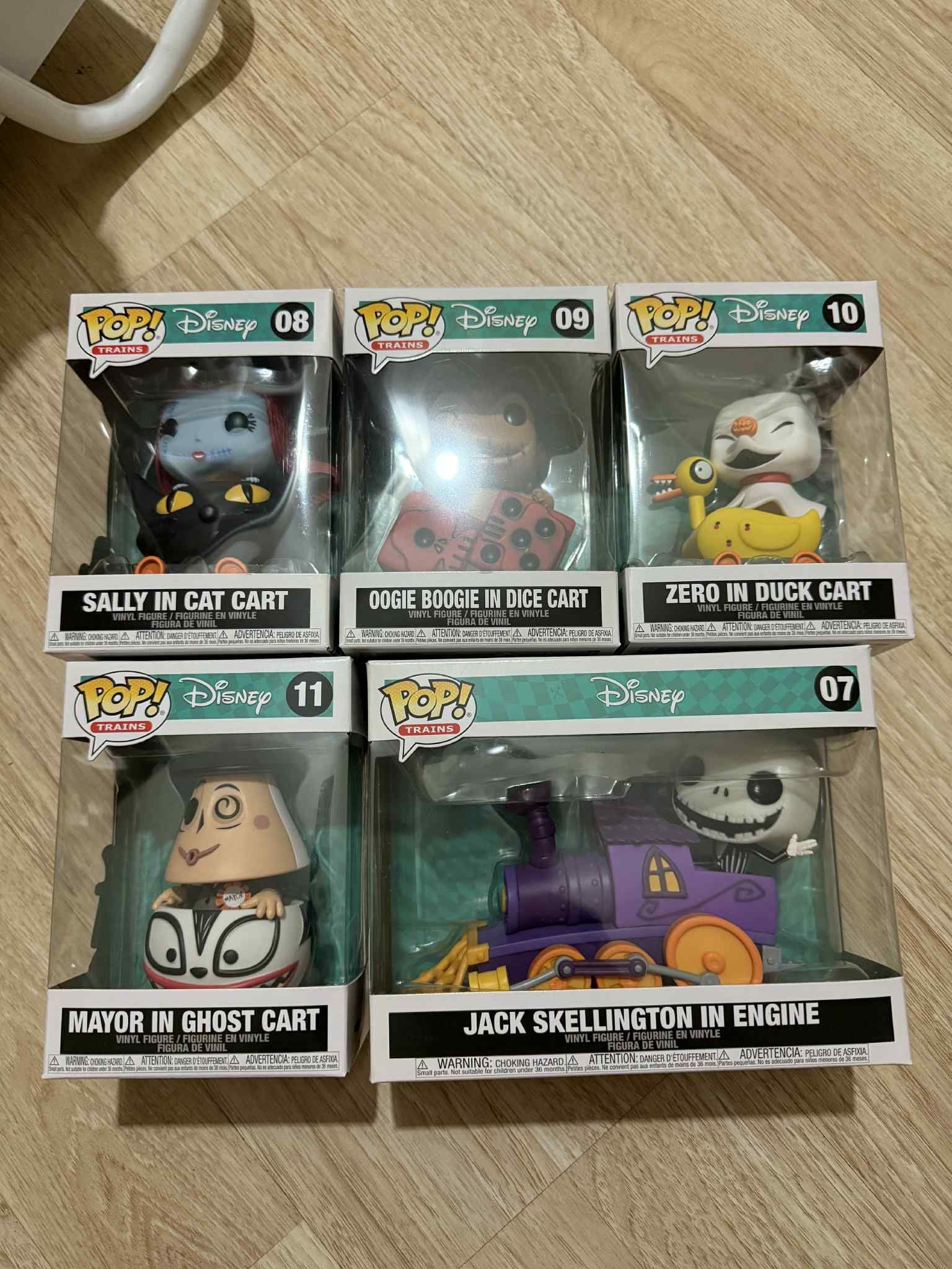 Disney Funko Pop Train Nightmare Before Christmas