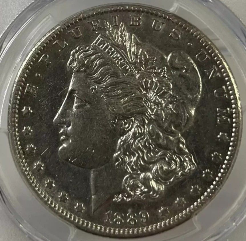 Beautiful 1889-CC Morgan Silver Dollar
