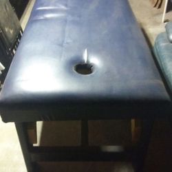 Massage table
