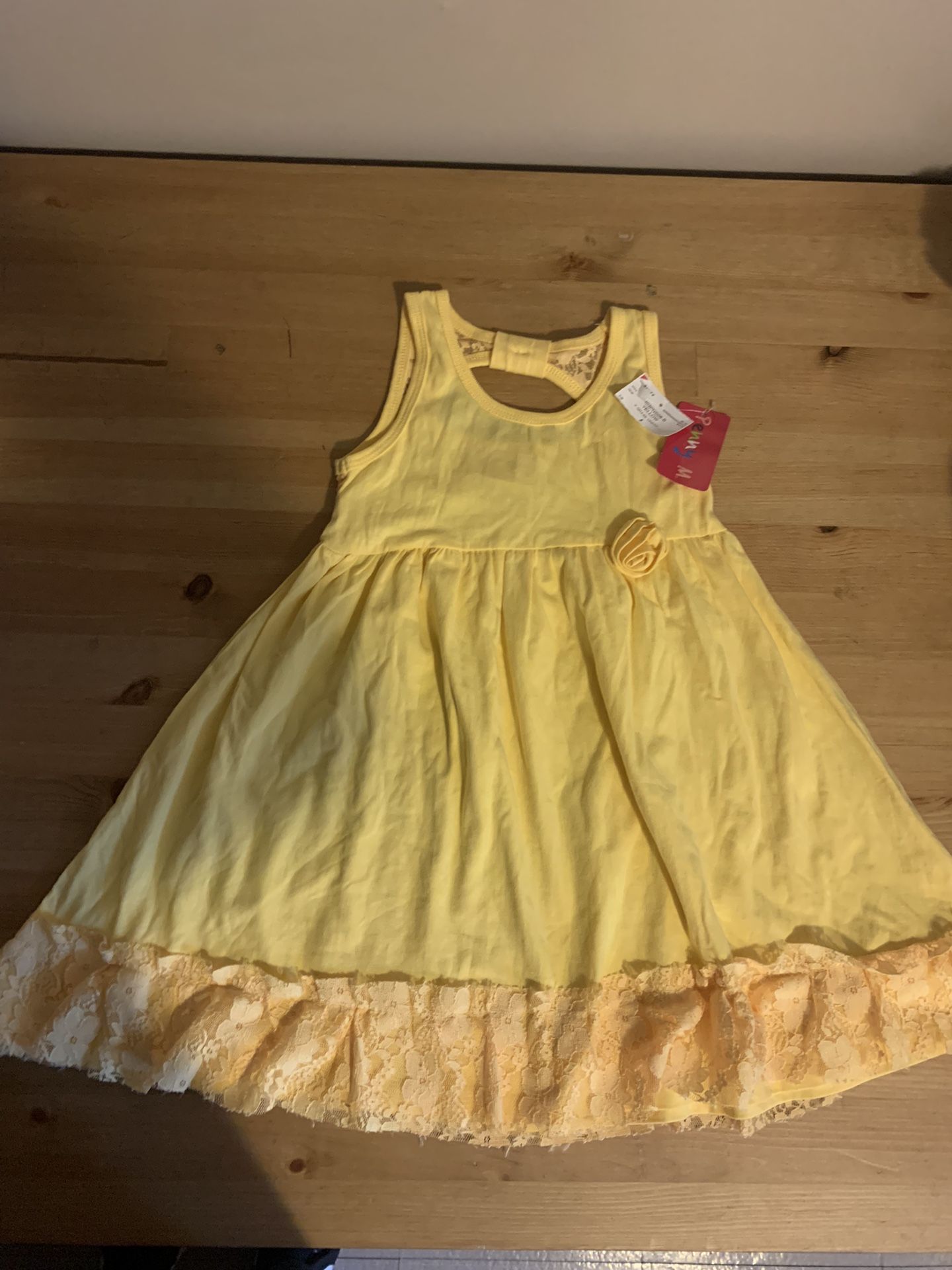 Yellow Summer Dress New With Tags