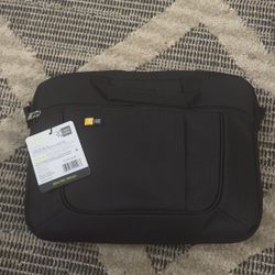 CASELOGIC 14” LAPTOP IPADS TABLET FILES STORAGE BAG WITH DETACHABLE SHOULDER STRAP MULTIPLE POCKETS 