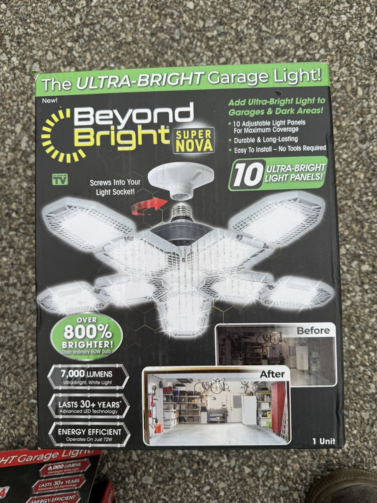 Beyond bright Garage Lights