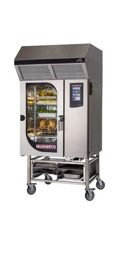 Blodgett 101BLE-H Full Size Electric Combi Oven with Hoodini Hood, Restaurant Cooking Equament