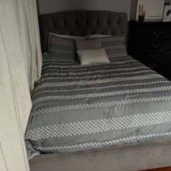 Bed Frame And Mattress For Sale! 