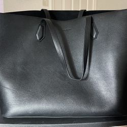 Givenchy Wing Black Calfskin Leather. No Zippered Pouch